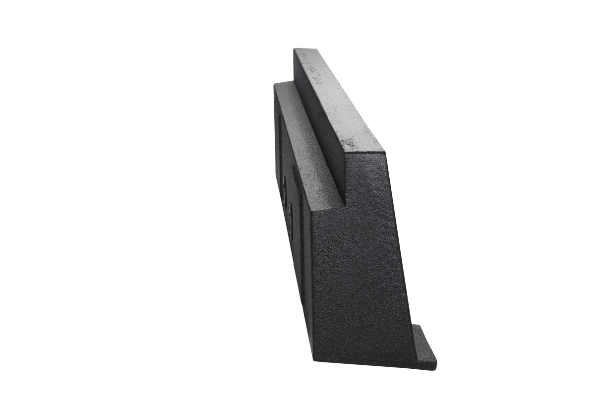 2001-2007 Chevy Crew Cab HD behind seat Poly Sub Box 2X10