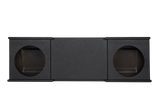 2008 and up Chevy/Gmc Crew Cab New Body Subwoofer Box 2X12 Poly