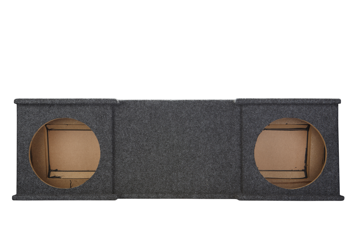 2008-2013 Chevy-Gmc Crew Cab Ported Sub Box 2X12 Carpeted