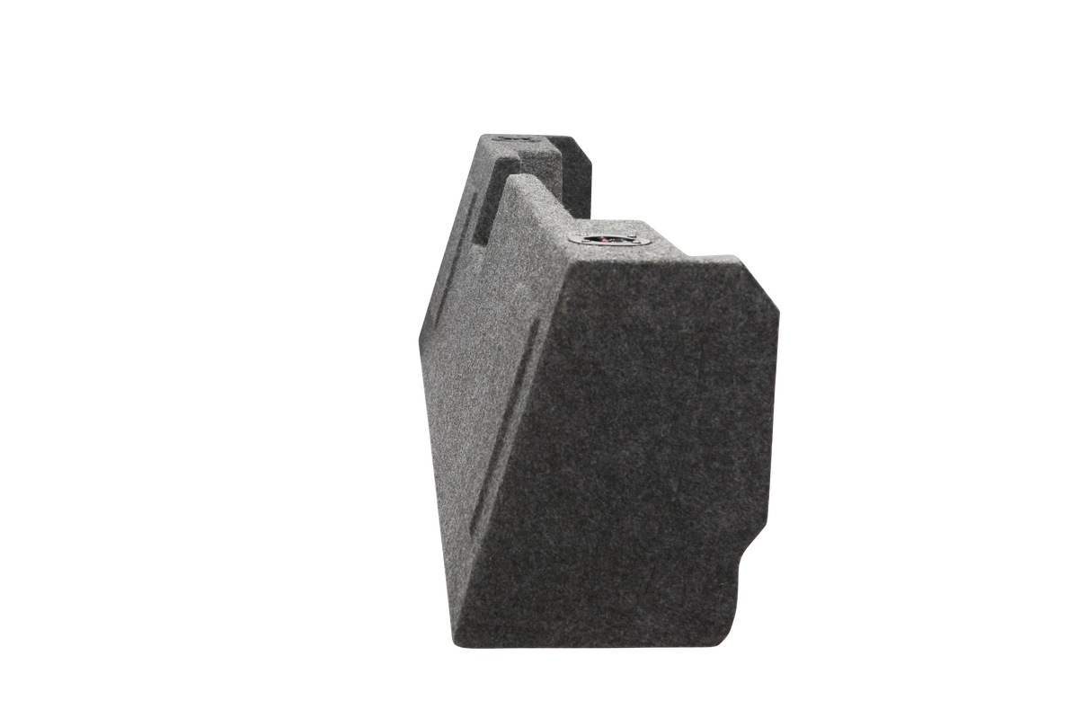 2014 and Up Chevy Double Cab Pro-Carpeted Subwoofer Box Sub Box 2X12