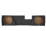 2014 and Up Chevy Double Cab Pro-Carpeted Subwoofer Box Sub Box 2X12