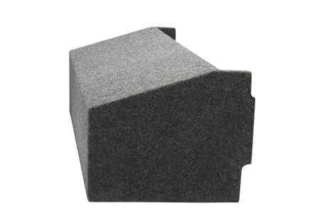 Chevy Tahoe 3rd Row Seat Down Fire 2 x 12" Box Carpeted