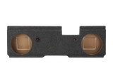 2014 & up Chevy Standard Crew Cab Ported Subwoofer Sub Box 2x12 Carpeted