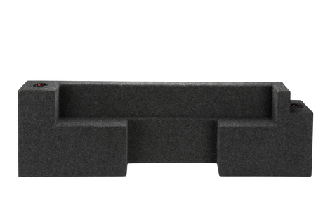 88-98 Gm Ext. Cab 2-8'' Ported Carpeted Subwoofer Box