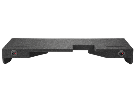 2014 and Up Chevy Double Cab Ported Subwoofer Box Sub Box 2X8" Carpeted