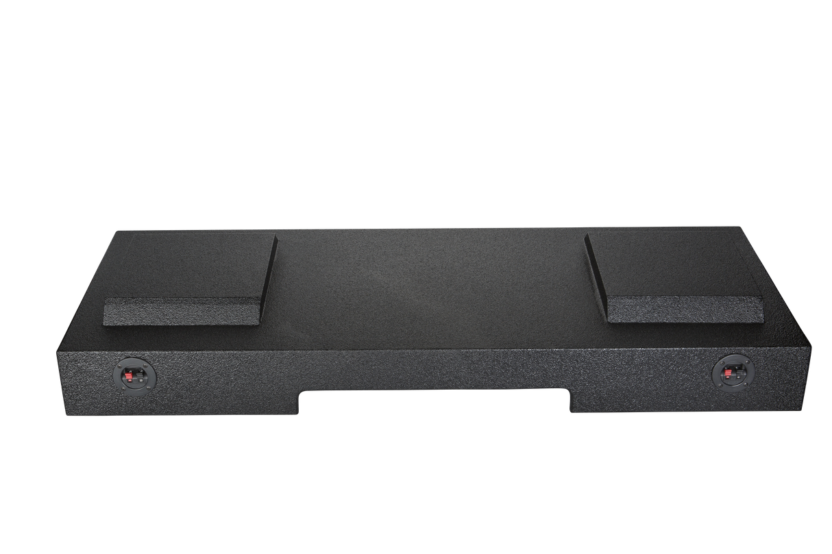 2008 and up Chevy/Gmc Crew Cab New Body Subwoofer Box 2X8" Poly