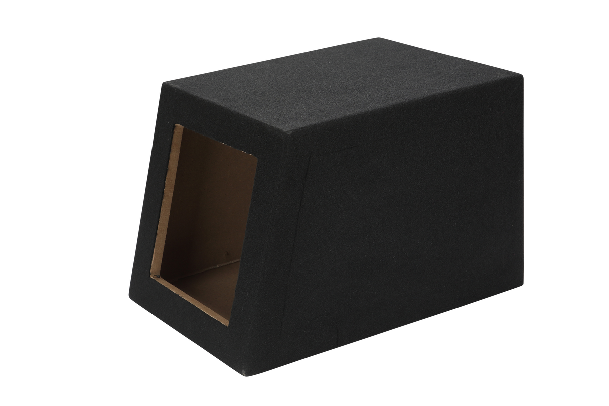 Hatch Back Square Hole 1x8" Carpeted Sub Box