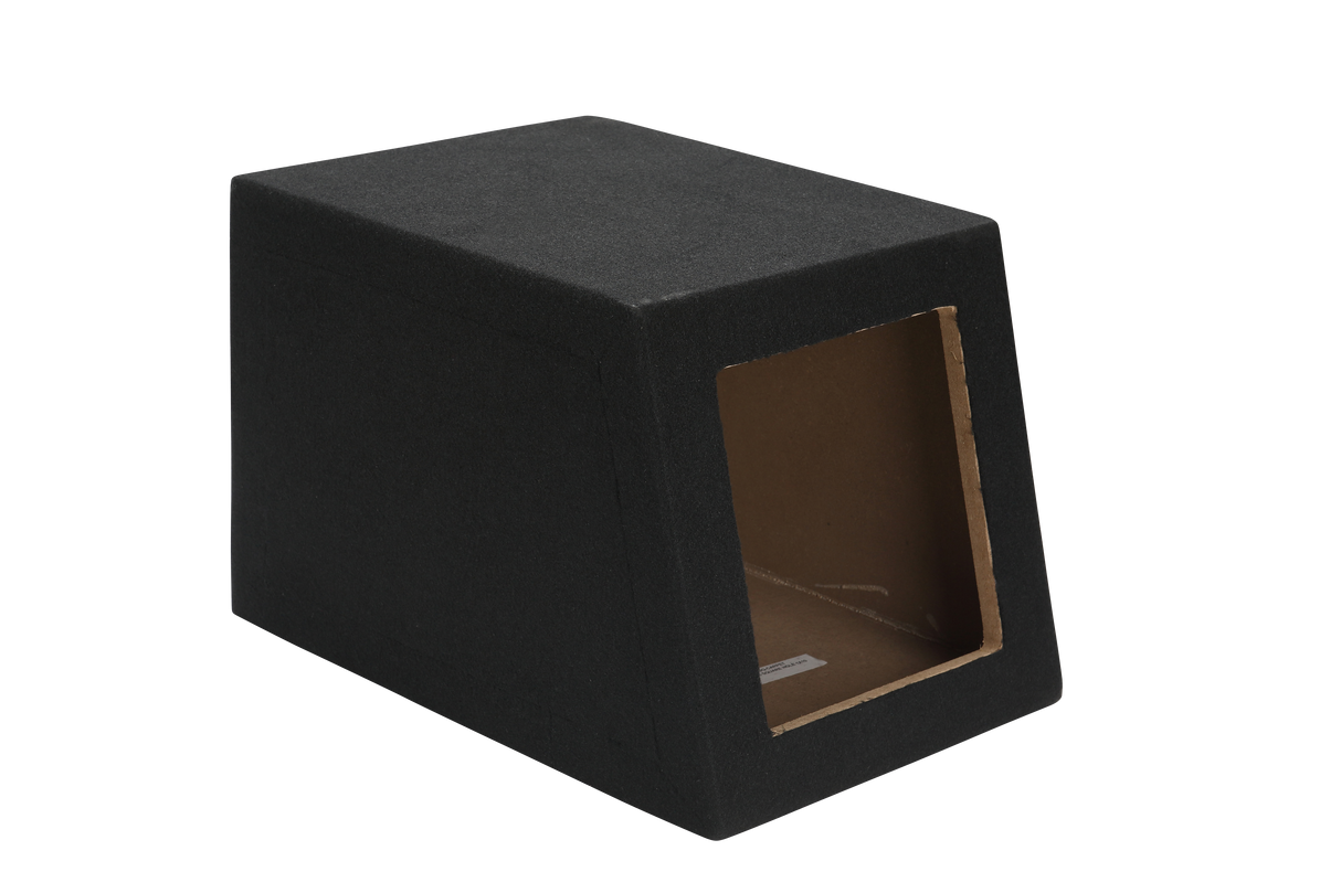 Hatch Back Square Hole 1x8" Carpeted Sub Box