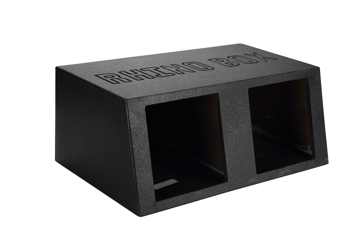 Hatch Back Square Hole 2 x 10" Poly Sub Box