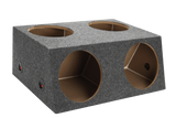 Hatch Back 4x10" Carpeted Sub Box