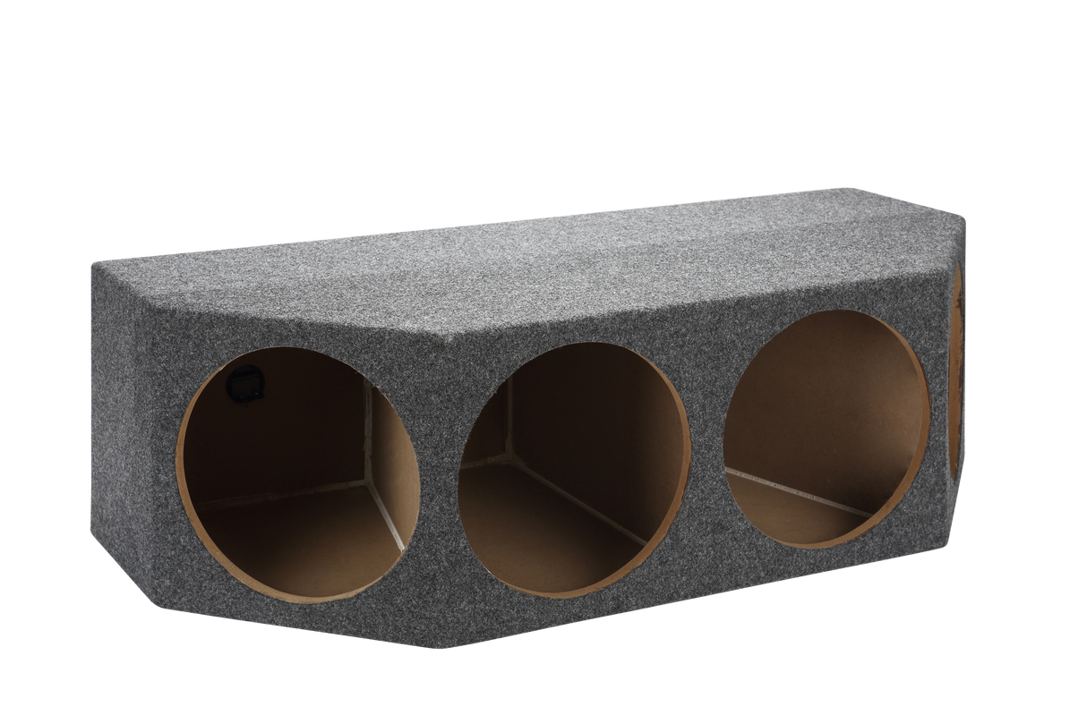 Front Facing Hatch Back 4x12 Carpeted Sub Box