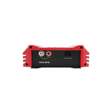 Red and black power inverter with 'HCCA-BP35' branding on a white background