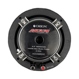 HCCA68NDC - 6.5 inch 8 Ohm Dust Cap Midrange Speaker 350 Watts RMS - Orion Car Audio