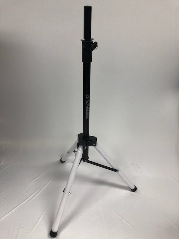 Alphasonik Universal 6 Feet Adjustable Height 35mm Tripod DJ Speaker Stand w/Variable LED Lights