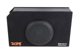 Alphasonik Dynamis DCP8 8 inch 1000 Watts 4-Ohm Shallow Mount Flat Enclosed Sub woofer in Ported Vented Box for Tight Spaces in Cars and Trucks, Slim Thin Loaded Subwoofer Custom Port Bass Enclosure