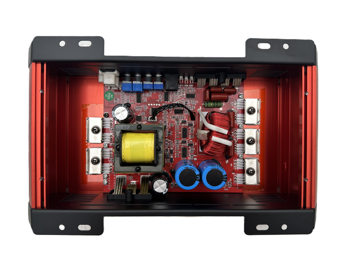 TWISTER AUDIO CARNAGE V2 SERIES 1 CHANNEL AMPLIFIER 1200W RMS/CH @ 1 OHM(C.1200.1)