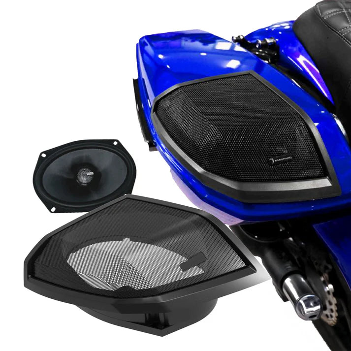 2024+ Harley Davidson® Cut-In Lid Kit with MS69CX Speakers (4Ω) - MSMS694LK24
