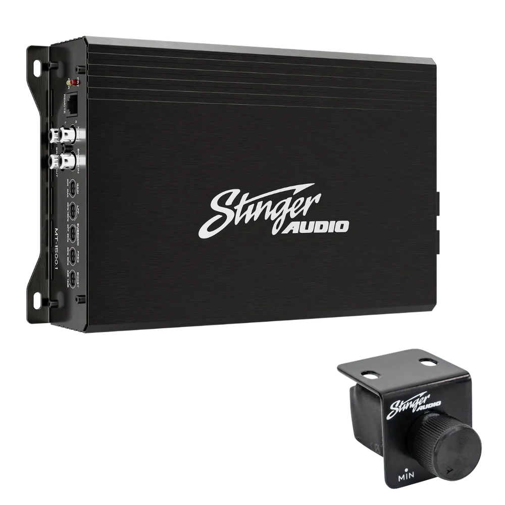 Stinger Audio MT-1500.1 1,500 Watt (RMS) Class D Monoblock Car Audio Amplifier