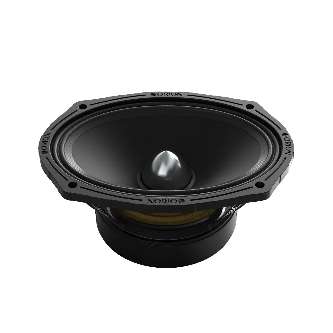Side view of 6x9 2 Ohm bullet phase plug speaker
