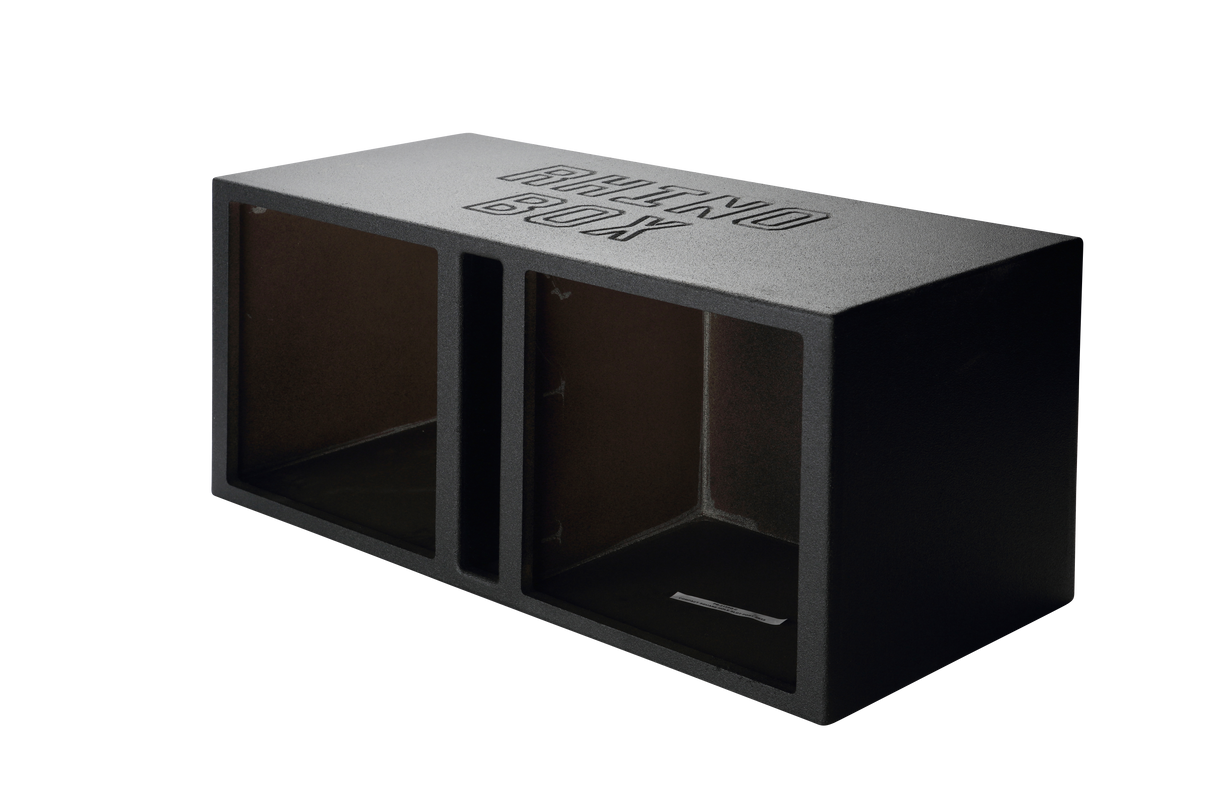 2X15''  Compaq  Square Hole Slot Ported Sub Box Poly