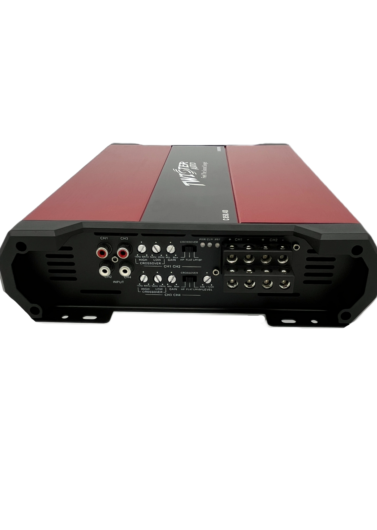 TWISTER AUDIO CARNAGE V2 SERIES 4 CHANNEL AMPLIFIER 850W RMS/CH @ 1 OHM(C850.4)