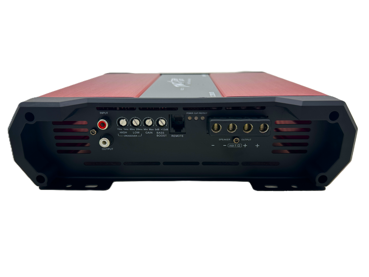 TWISTER AUDIO CARNAGE V2 SERIES 1 CHANNEL AMPLIFIER 3200W RMS/CH @ 1 OHM(C.3200.1)