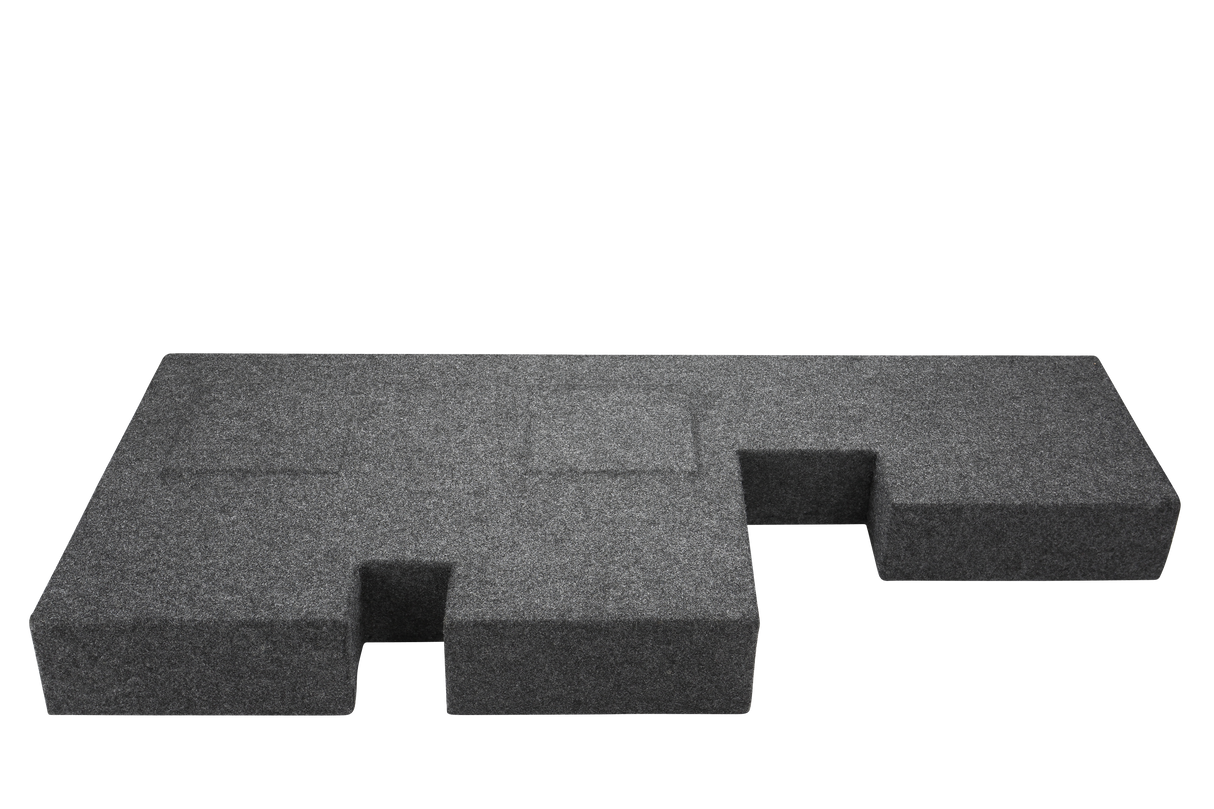 2007-2013 Toyota Tundra Double Cab Dual Carpeted Sub Box 2X10