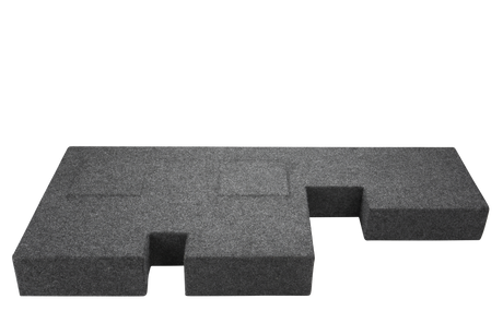 2007-2013 Toyota Tundra Double Cab Dual Carpeted Sub Box 2X8"