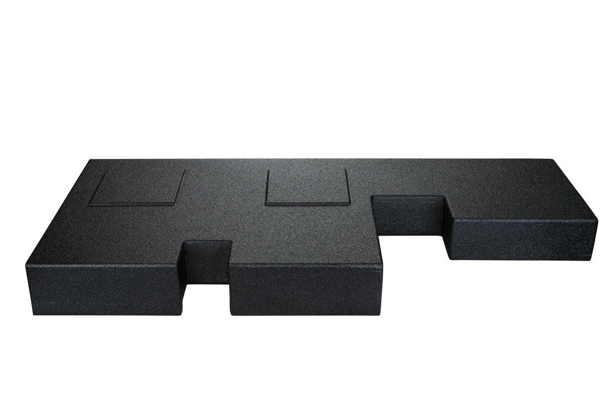 2007-2013 Toyota Tundra Double Cab Dual Poly Sub Box 2X8"