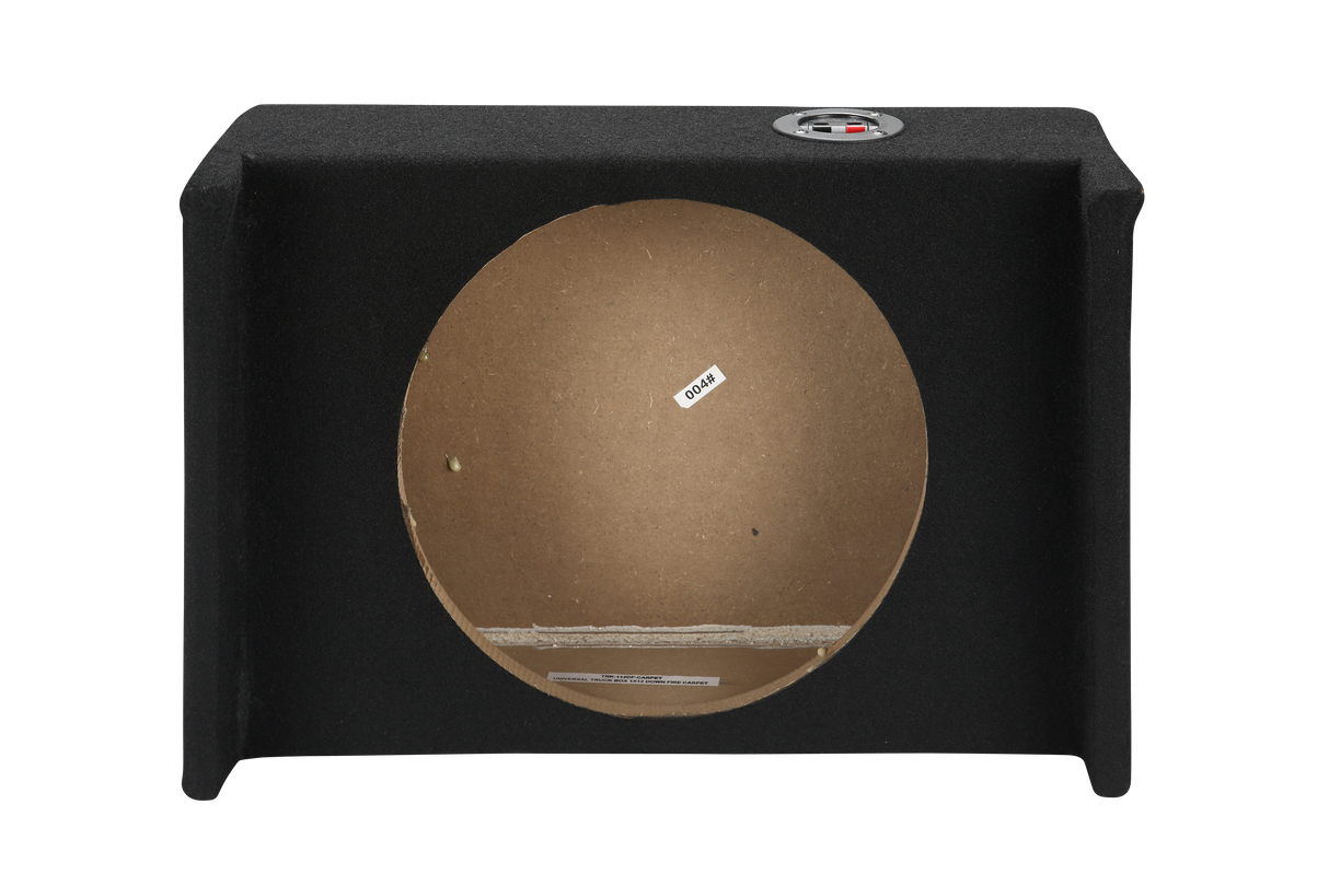 Single 10" Down Fire 1 x 10" Carpeted