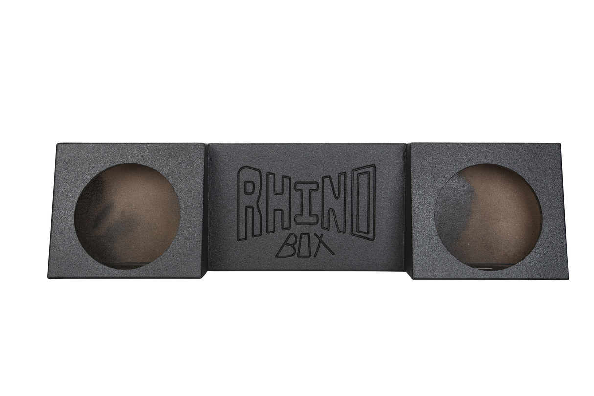 2 12" Behind The Single Cab Truck With "Bucket Seats" Sub Woofer Box Poly