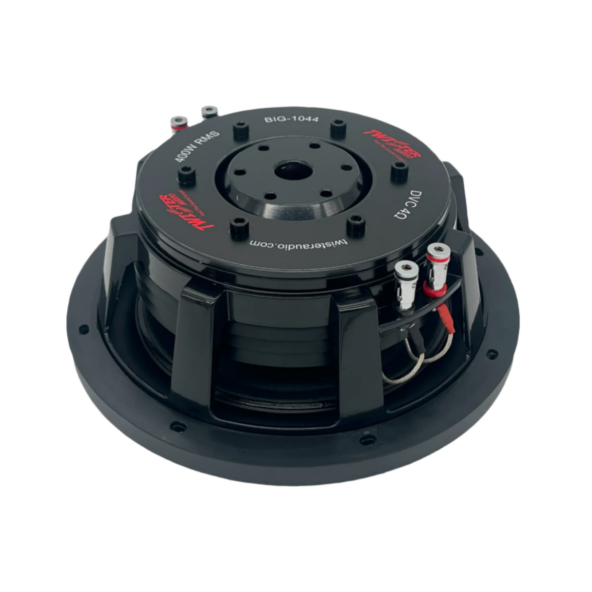 Twister Audio 10" SHALLOW DVC 4 OHM 400W RMS (BIG-1044)