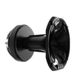 Black speaker with 'Orion' branding on a white background