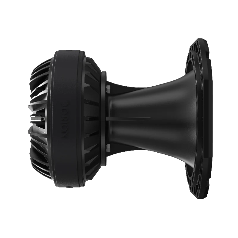 Black bicycle hub on a white background