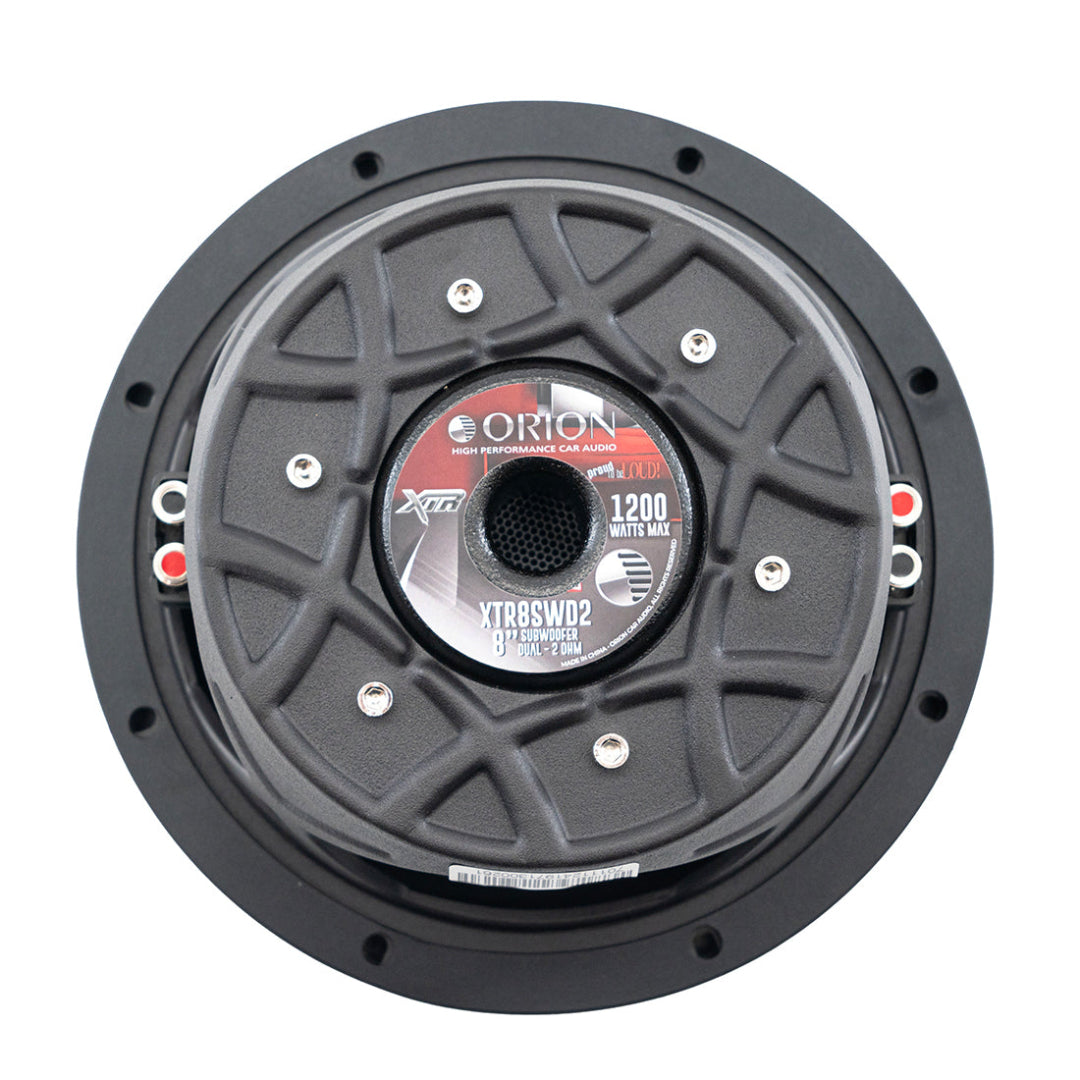 Shallow XTR Series Subwoofer Back View