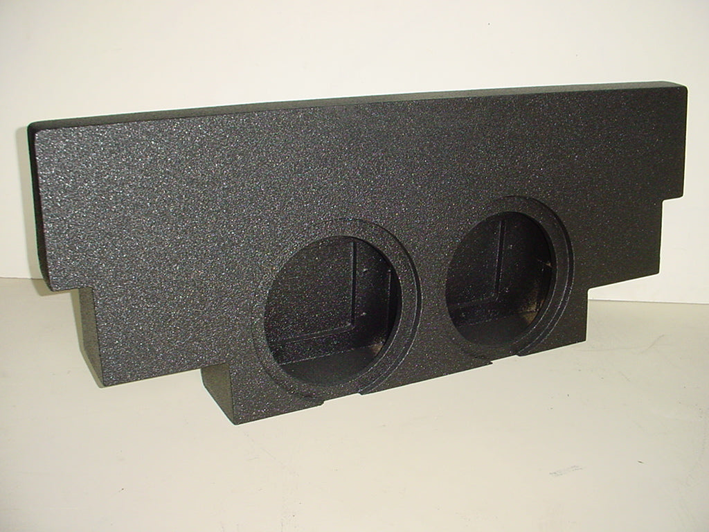 2001-2007 Chevy Crew Cab Non HD 2-12'' Poly Jumbo Sub Box