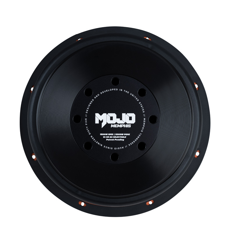 MOJO 12" 1 OR 2 OHM SELECTABLE SUB