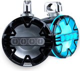 PAIR 10" WB SPEAKER WITH 4 TWEETER HF ARRAY 300W (BLACK)