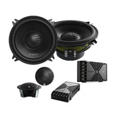 Orion car audio speakers and amplifier on a white background